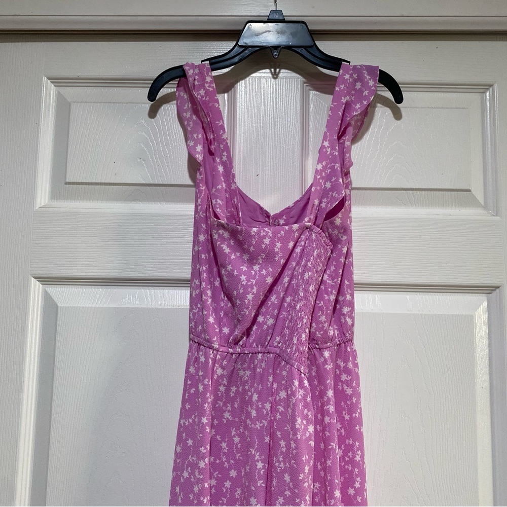 BB DAKOTA by Steve Madden Dress Pink Petal Heart Dress Size‎ Medium - Picture 8 of 9